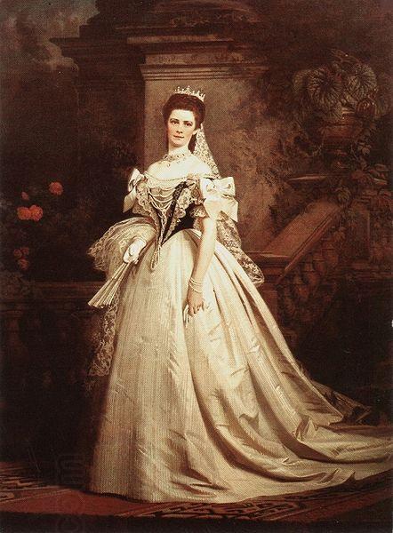 Nagy, Sandor Queen Elisabeth oil painting picture